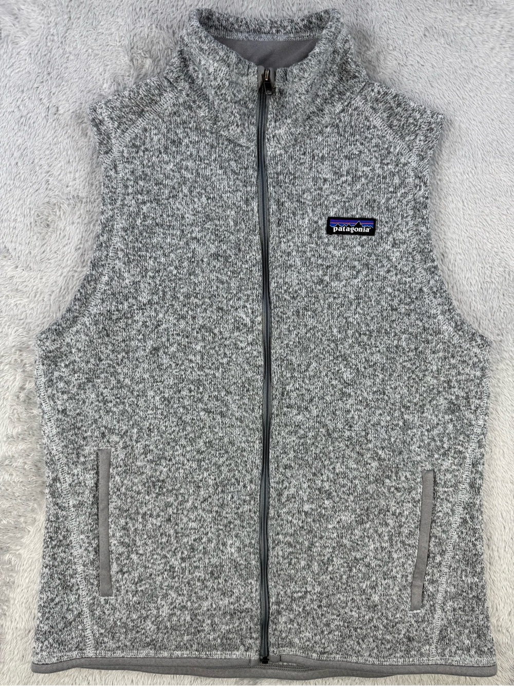 Patagonia Better Sweater Gray Fleece Vest Women’s Medium